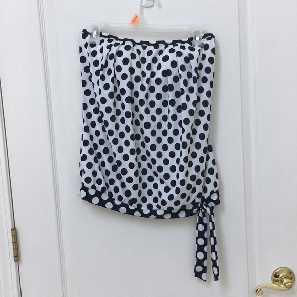 𝅺ATHENA swim top with sash hem (Macys) - Picture 1 of 7